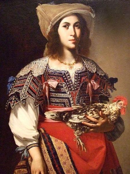  Woman in Neapolitan Costume
